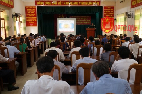 Bồi dưỡng kiến thức Quốc phòng, an ninh (QPAN) khóa 30, năm 2022 