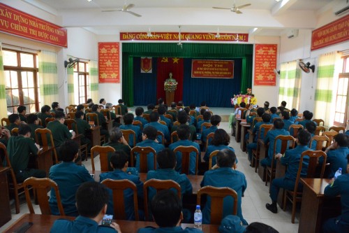 Hội thi Bí thư  cấp ủy cơ sở và Bí thư Chi bộ Quân sự xã, phường, thị trấn giỏi, năm 2019