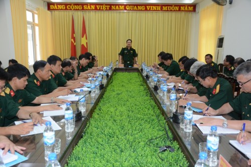 Quân khu kiểm tra kết quả thực hiện nhiệm vụ quân sự, quốc phòng quý I- năm 2019 