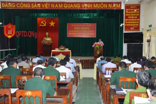 Hội nghị rút kinh nghiệm công tác tuyển quân năm 2022