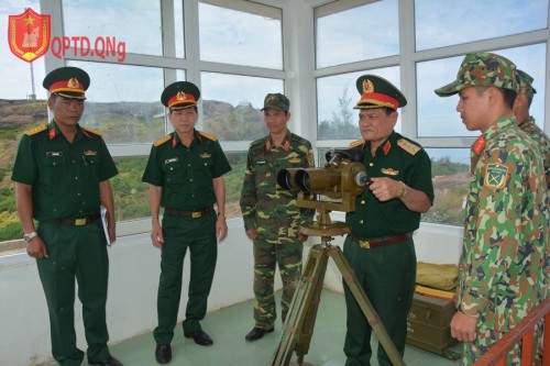Bộ Tổng Tham mưu kiểm tra công tác SSCĐ tại huyện Lý Sơn