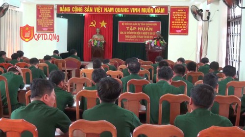 Tập huấn công tác tuyên truyền miệng và nghiệp vụ báo cáo viên năm 2019