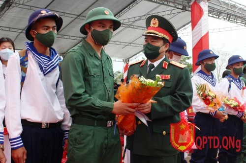 Quảng Ngãi hoàn thành chỉ tiêu giao quân năm 2022