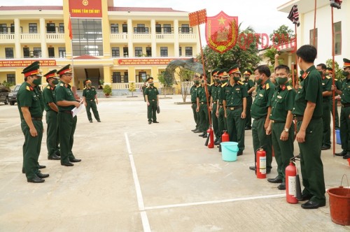 Quân khu 5 kiểm tra nhiệm vụ quân sự, quốc phòng 6 tháng đầu năm 2021 