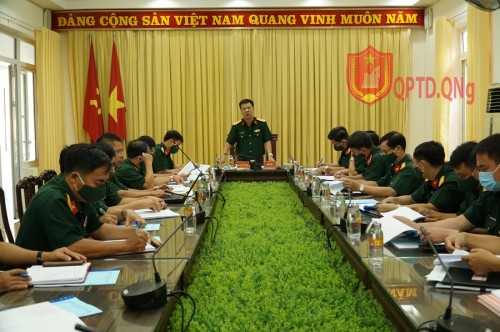 Quân khu 5 thanh tra nhiệm vụ quân sự quốc phòng tại Quảng Ngãi