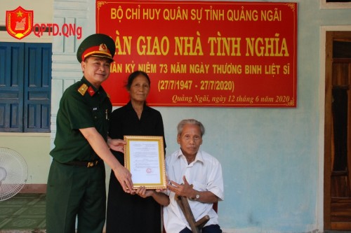 Lực lượng vũ trang tỉnh đẩy mạnh phong trào “Đền ơn - đáp nghĩa” và chính sách hậu phương quân đội.