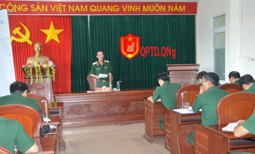 Quân khu 5 kiểm tra công tác SSCĐ tại Quảng Ngãi.