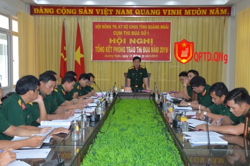 Sơ kết công tác thi đua, khen thưởng và phong trào thi đua quyết thắng năm 2019. 