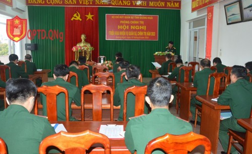 Các cơ quan Bộ CHQS tỉnh tổ chức hội nghị triển khai nhiệm vụ công tác chuyên ngành năm 2023.