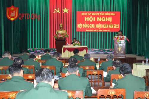 Hiệp đồng giao nhận quân năm 2023.