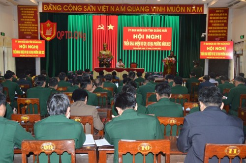 UBND tỉnh triển khai nhiệm vụ quốc phòng, quân sự địa phương năm 2023