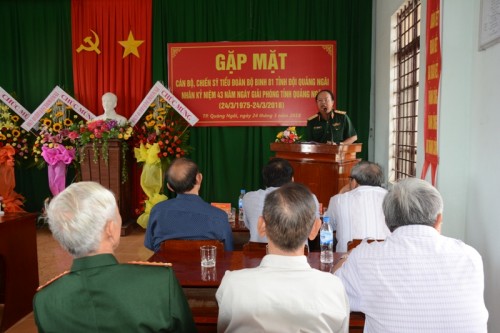 Ban liên lạc Tiểu đoàn Bộ binh 81 đã tổ chức gặp mặt truyền thống. 