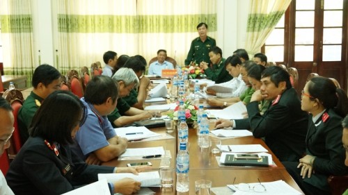 Khối thi đua Nội chính ký giao ước thi đua năm 2018