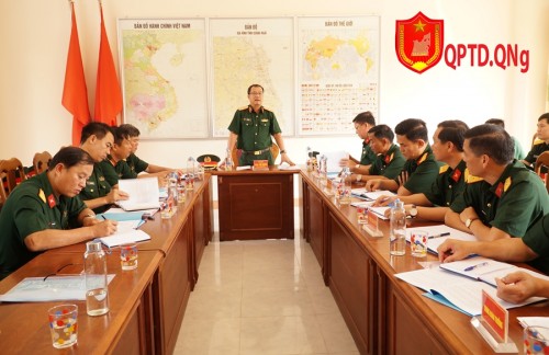 Quân khu 5 kiểm tra nhiệm vụ quốc phòng, quân sự quý I - năm 2020