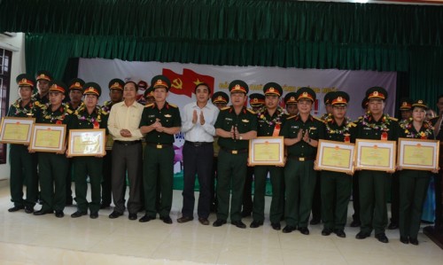 Đảng ủy Quân sự tỉnh sơ kết 2 năm thực hiện chỉ thị 05