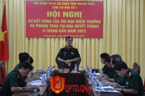 Sơ kết công tác thi đua, khen thưởng và phong trào Thi đua Quyết thắng (TĐQT) 6 tháng đầu năm và triển khai nhiệm vụ 6 tháng cuối năm 2023.