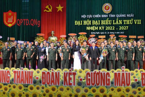 Đại hội đại biểu Hội Cựu chiến binh Quảng Ngãi, nhiệm kỳ 2022 - 2027