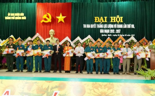 Các cơ quan đơn vị trong LLVT tỉnh tổ chức Đại hội Thi đua quyết thắng giai đoạn 2012-2017