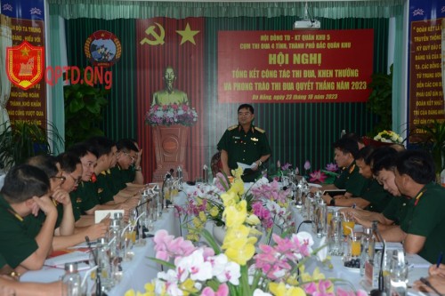 Cụm thi đua 4 tỉnh, thành phố phía Bắc Quân khu 5 tổng kết công tác thi đua, khen thưởng (TĐKT) và phong trào thi đua quyết thắng (TĐQT) năm 2023.