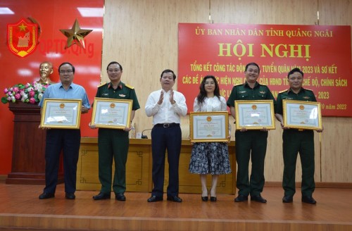 UBND tỉnh Tổng kết công tác động viên, tuyển quân năm 2023 và Sơ kết các Đề án thực hiện Nghị quyết của HĐND tỉnh về chế độ, chính sách đối với lực lượng dân quân tự vệ