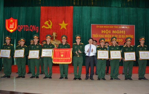 UBND tỉnh triển khai nhiệm vụ  Quốc phòng, quân sự địa phương năm 2020. 