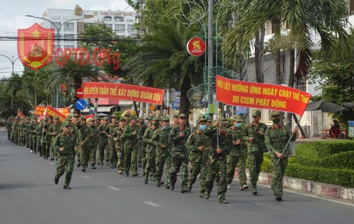 Bộ chỉ huy quân sự tỉnh tổ chức Ngày chạy thể thao “CISM” 