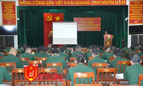 Tập huấn nghiệp vụ tổng điều tra kinh tế và điều tra cơ sở hành chính năm 2021.