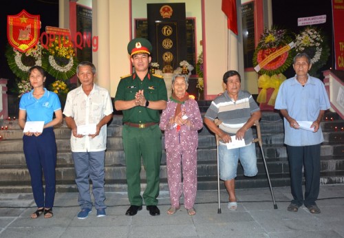 LLVT TỈNH QUẢNG NGÃI LÀM TỐT CÔNG TÁC ĐỀN ƠN ĐÁP NGHĨA