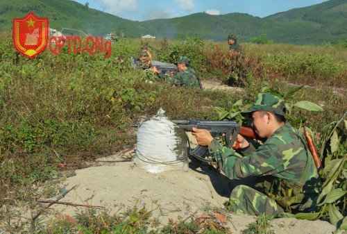 Sơn Tịnh hoàn thành tốt diễn tập khu vực phòng thủ, phòng thủ dân sự năm 2023.