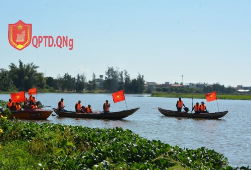 Thành phố Quảng Ngãi tổ chức diễn tập chiến đấu phòng thủ cấp xã năm 2023 cho 02 xã Tịnh Hòa và Nghĩa Phú.